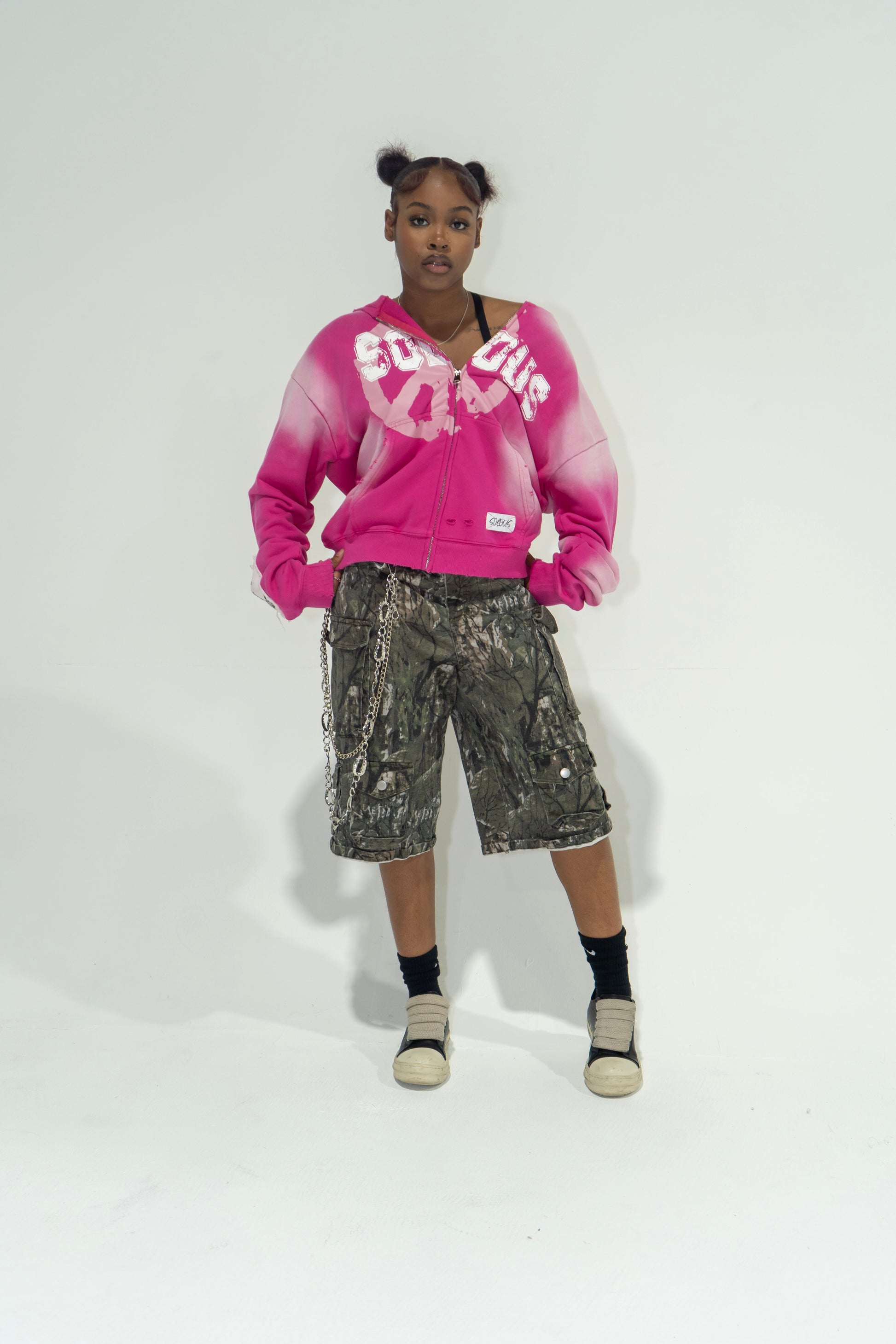SOLOUS PEACE ZIP UPS